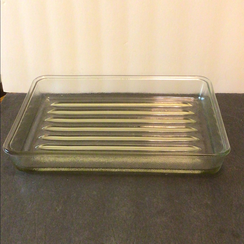 Vintage 1940’s Glass 13x9in Bakeware pan